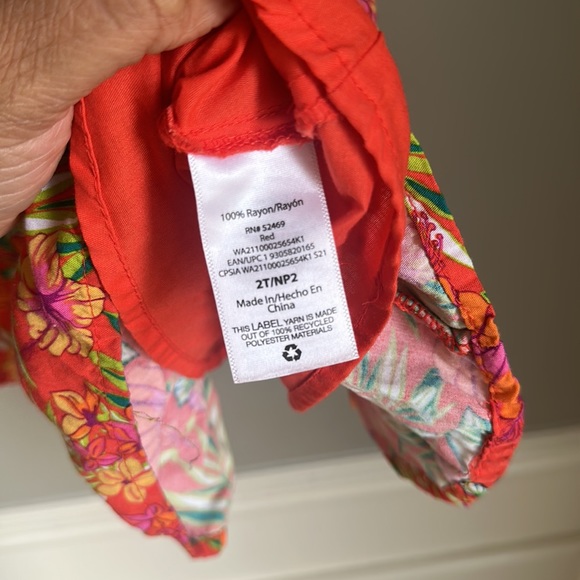 Toddler Girl Spring Summer Dress Size 2T - Picture 6 of 6